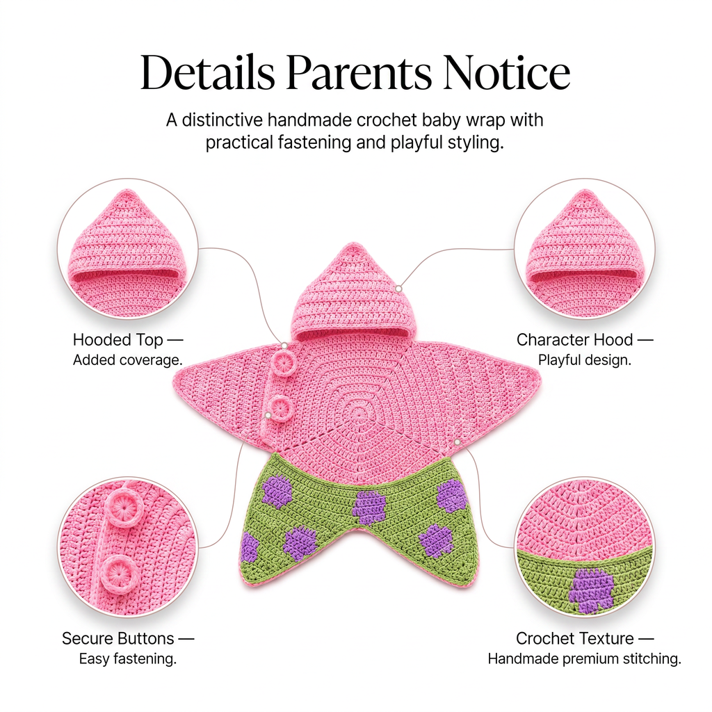 Materials — soft baby-friendly yarn
