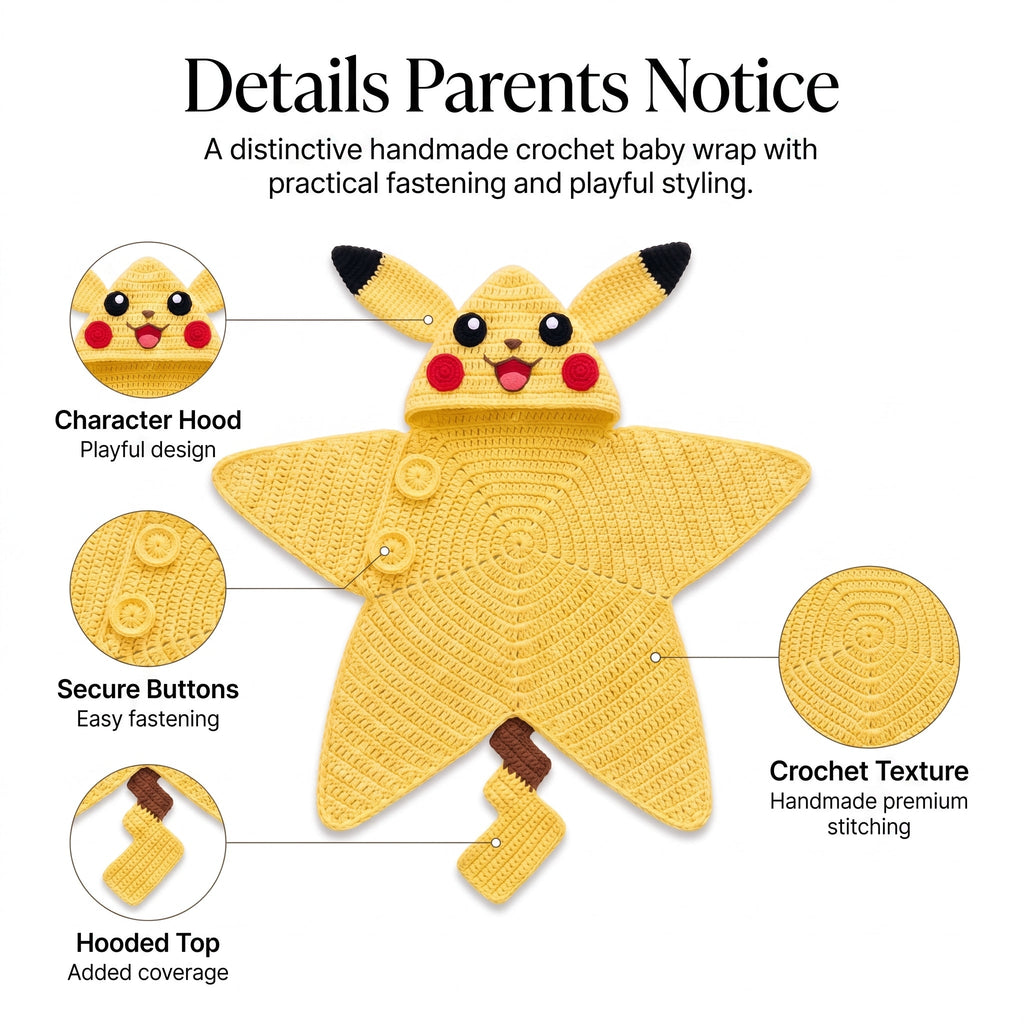 Materials — soft baby-friendly yarn